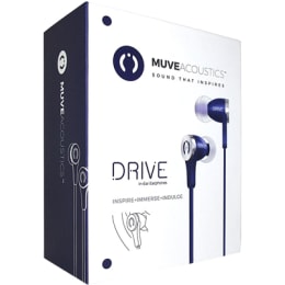 MuveAcoustics Drive In-Ear Wired Earphones with Mic (MA-1000FB, Blue) MuveAcoustics Drive In-Ear Wired Earphones with Mic (MA-1000FB, Blue)_2