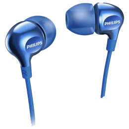 Philips In-Ear Wired Earphones (SHE3700, Blue) Philips In-Ear Wired Earphones (SHE3700, Blue)_1
