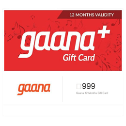 Gaana Plus 12 Month Subscription Digital Voucher Gaana Plus 12 Month Subscription Digital Voucher_1