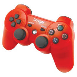 Trriger Wireless Controller Gamepad for Sony PS3 (Red) Trriger Wireless Controller Gamepad for Sony PS3 (Red)_1