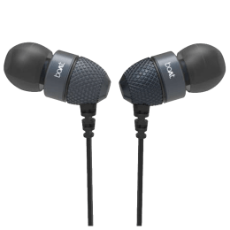 boAt In-Ear Wired Earphones with Mic (Rock On 2, Black) boAt In-Ear Wired Earphones with Mic (Rock On 2, Black)_2