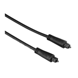 Hama 500 cm Audio Optical Fibre Cable (122253, Black) Hama 500 cm Audio Optical Fibre Cable (122253, Black)_1