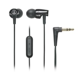 Audio-Technica SonicFuel In-Ear Wired Earphones with Mic (ATH-CLR100ISBK, Black) Audio-Technica SonicFuel In-Ear Wired Earphones with Mic (ATH-CLR100ISBK, Black)_1