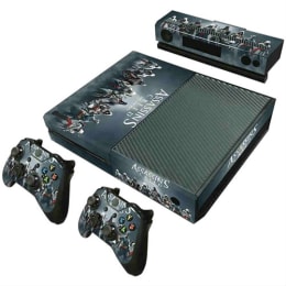 Elton Assassin's Creed Theme Skin Sticker Cover for Microsoft Xbox One Console/Kinect and Controllers (EL00096, Black) Elton Assassin's Creed Theme Skin Sticker Cover for Microsoft Xbox One Console/Kinect and Controllers (EL00096, Black)_2