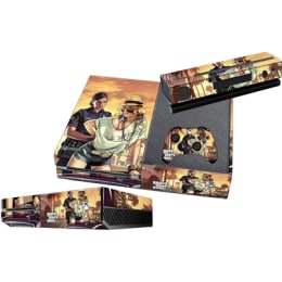 Elton Grand Theft Auto V Theme Skin Sticker Cover for Microsoft Xbox One Console/Kinect and Controllers (EL00079, Multi Color) Elton Grand Theft Auto V Theme Skin Sticker Cover for Microsoft Xbox One Console/Kinect and Controllers (EL00079, Multi Color)_1
