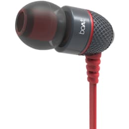 boat earphones red