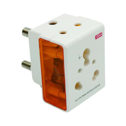 GM Modular 16 Amp 3 Pin Multi Plug Adapter (3050, Black) GM Modular 16 Amp 3 Pin Multi Plug Adapter (3050, Black)_4