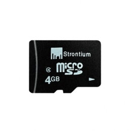 Strontium 4GB Class 4 MicroSD Memory Card (SR4GTFC6R, Black) Strontium 4GB Class 4 MicroSD Memory Card (SR4GTFC6R, Black)_1