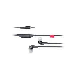 Nokia In-Ear Wired Earphones with Mic (WH-205, Black) Nokia In-Ear Wired Earphones with Mic (WH-205, Black)_1