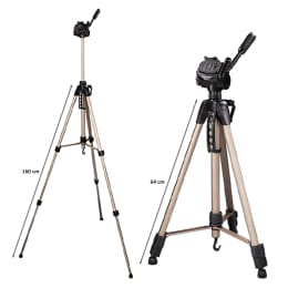 Hama Star 62 160 cm Height Tripod (4162, Black) Hama Star 62 160 cm Height Tripod (4162, Black)_3