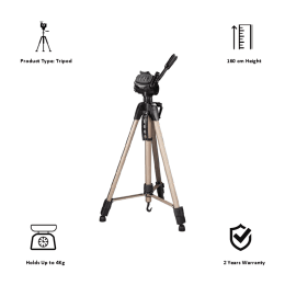 Hama Star 62 160 cm Height Tripod (4162, Black) Hama Star 62 160 cm Height Tripod (4162, Black)_5
