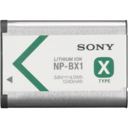 Sony X-Series Sports Camera 1240 mAh Rechargeable Battery (NP-BX1, Silver) Sony X-Series Sports Camera 1240 mAh Rechargeable Battery (NP-BX1, Silver)_1