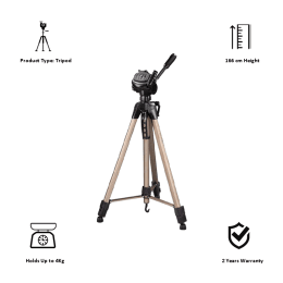 Hama Star 63 166 cm Height Tripod (4163, Black) Hama Star 63 166 cm Height Tripod (4163, Black)_5
