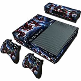 Elton Halo 5 Guardians Theme Skin Sticker Cover for Microsoft Xbox One Console/Kinect and Controllers (EL00094, Blue) Elton Halo 5 Guardians Theme Skin Sticker Cover for Microsoft Xbox One Console/Kinect and Controllers (EL00094, Blue)_1