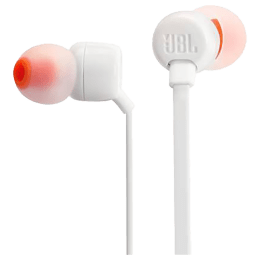 JBL In-Ear Wired Earphones with Mic (T110, White) JBL In-Ear Wired Earphones with Mic (T110, White)_9