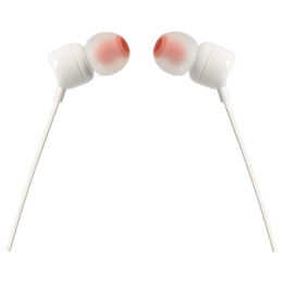 JBL In-Ear Wired Earphones with Mic (T110, White) JBL In-Ear Wired Earphones with Mic (T110, White)_6