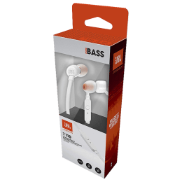 JBL In-Ear Wired Earphones with Mic (T110, White) JBL In-Ear Wired Earphones with Mic (T110, White)_8