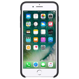 Apple iPhone 7 Plus Silicone Back Case Cover (MMQR2ZM/A, Black) Apple iPhone 7 Plus Silicone Back Case Cover (MMQR2ZM/A, Black)_2