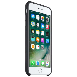 Apple iPhone 7 Plus Silicone Back Case Cover (MMQR2ZM/A, Black) Apple iPhone 7 Plus Silicone Back Case Cover (MMQR2ZM/A, Black)_4