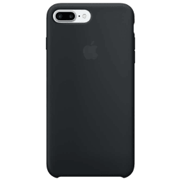 Apple iPhone 7 Plus Silicone Back Case Cover (MMQR2ZM/A, Black) Apple iPhone 7 Plus Silicone Back Case Cover (MMQR2ZM/A, Black)_1