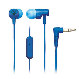 Audio-Technica ATH-CLR100ISBL SonicFuel In-Ear Headphones with Mic (Blue) Audio-Technica ATH-CLR100ISBL SonicFuel In-Ear Headphones with Mic (Blue)_1