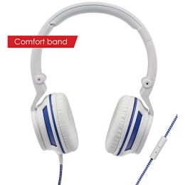 boAt BassHeads 600 Over-Ear Wired Headphone with Mic (Deep Bass, White/Blue) boAt BassHeads 600 Over-Ear Wired Headphone with Mic (Deep Bass, White/Blue)_3