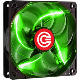 Circle USB Wired 4 LED 90 CFM Gaming Fan (CG 12LED GN, Green) Circle USB Wired 4 LED 90 CFM Gaming Fan (CG 12LED GN, Green)_1