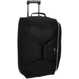 Skybags Cardiff 39 Litres Polyester Duffel Trolley Bag (Butterfly Lock, DFTCA52EBLK, Black) Skybags Cardiff 39 Litres Polyester Duffel Trolley Bag (Butterfly Lock, DFTCA52EBLK, Black)_1