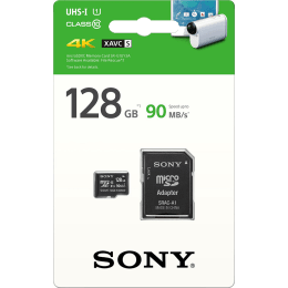 Sony 128GB Class 10 MicroSDXC Memory Card (SR-G1UY3A, Black) Sony 128GB Class 10 MicroSDXC Memory Card (SR-G1UY3A, Black)_3