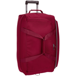 Skybags Cardiff 39 Litres Polyester Duffel Trolley Bag (Butterfly Lock, DFTCA52ERED, Red) Skybags Cardiff 39 Litres Polyester Duffel Trolley Bag (Butterfly Lock, DFTCA52ERED, Red)_1