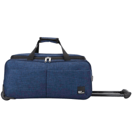 VIP Mamba Polyester Duffel Trolley Bag (Ideal for Luggage, DFTMAMH55BLU, Blue) VIP Mamba Polyester Duffel Trolley Bag (Ideal for Luggage, DFTMAMH55BLU, Blue)_1