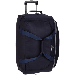 Skybags Cardiff 39 Litres Polyester Duffel Trolley Bag (Butterfly Lock, DFTCA52EBLU, Blue) Skybags Cardiff 39 Litres Polyester Duffel Trolley Bag (Butterfly Lock, DFTCA52EBLU, Blue)_1