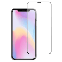 Stuffcool Mighty 2.5D Tempered Glass Screen Protector for Apple iPhone XR/11 Pro (MGGP25DIP61, Black) Stuffcool Mighty 2.5D Tempered Glass Screen Protector for Apple iPhone XR/11 Pro (MGGP25DIP61, Black)_1