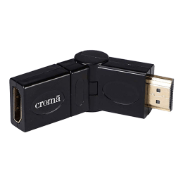 Croma XN4076 360 Degree HDMI (Type-A) to HDMI (Type-A) Cable (W1482, Black) Croma XN4076 360 Degree HDMI (Type-A) to HDMI (Type-A) Cable (W1482, Black)_1