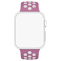 Robobull 42/44 mm Nike Sports Apple Watch Strap (3770000093, Pink) Robobull 42/44 mm Nike Sports Apple Watch Strap (3770000093, Pink)_1