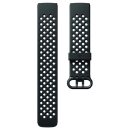 Fitbit Charge 3 Small Sport Band (FB168SBBKS, Black) Fitbit Charge 3 Small Sport Band (FB168SBBKS, Black)_1