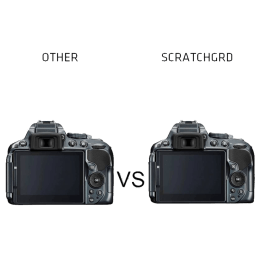 Scratchgard Screen Protector for Nikon DSLR D5300 (Transparent) Scratchgard Screen Protector for Nikon DSLR D5300 (Transparent)_3