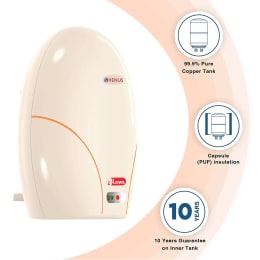 Venus Lava 3 Litres Instant Water Geyser (3000 Watts, 3L30, Ivory) Venus Lava 3 Litres Instant Water Geyser (3000 Watts, 3L30, Ivory)_3
