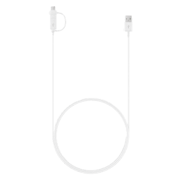 Samsung USB (Type-C) to Micro USB Cable (EP-DG930DWEGIN, White) Samsung USB (Type-C) to Micro USB Cable (EP-DG930DWEGIN, White)_1