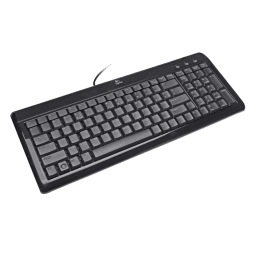 Logitech Ultra Flat Keyboard (Black) Logitech Ultra Flat Keyboard (Black)_1