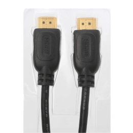 Dse 100 cm HDMI (Type-A) HDMI Cable with Gold Plated Connectors (Black) Dse 100 cm HDMI (Type-A) HDMI Cable with Gold Plated Connectors (Black)_3