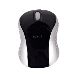 Croma 1600 DPI Mini Wireless Mouse (CRXI3069, Black/Silver) Croma 1600 DPI Mini Wireless Mouse (CRXI3069, Black/Silver)_1