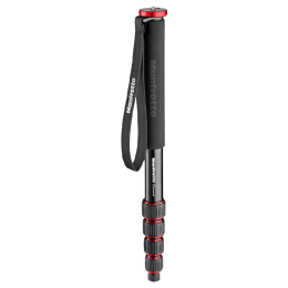 Manfrotto 150 cm Height Aluminium Monopod (MMELEA5RD, Red) Manfrotto 150 cm Height Aluminium Monopod (MMELEA5RD, Red)_1