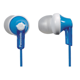 Panasonic RP-HJE120-A Earbud Headphones (Blue) Panasonic RP-HJE120-A Earbud Headphones (Blue)_1