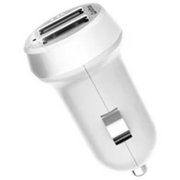 Stuffcool Drive It 2.4 Amp Dual USB Car Charging Adapter with Cable (CKATOMMI-WHT, White) Stuffcool Drive It 2.4 Amp Dual USB Car Charging Adapter with Cable (CKATOMMI-WHT, White)_4