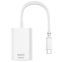 Ultraprolink USB 3.0 (Type-C) to HDMI (Type-A) HDMI Cable (MP400, White) Ultraprolink USB 3.0 (Type-C) to HDMI (Type-A) HDMI Cable (MP400, White)_1