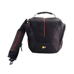 Case Logic Polyester SLR Shoulder Bag (DCB-307, Black) Case Logic Polyester SLR Shoulder Bag (DCB-307, Black)_1