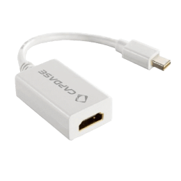 Capdase 220 cm HDMI (Type-A) to Mini Display Port HDMI Cable (White) Capdase 220 cm HDMI (Type-A) to Mini Display Port HDMI Cable (White)_1