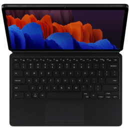Samsung Plastic Keyboard Cover for Galaxy Tab S7 Plus (Touch Pad, EF-DT970UBNGIN, Black) Samsung Plastic Keyboard Cover for Galaxy Tab S7 Plus (Touch Pad, EF-DT970UBNGIN, Black)_5