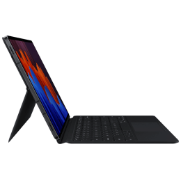 Samsung Plastic Keyboard Cover for Galaxy Tab S7 Plus (Touch Pad, EF-DT970UBNGIN, Black) Samsung Plastic Keyboard Cover for Galaxy Tab S7 Plus (Touch Pad, EF-DT970UBNGIN, Black)_4